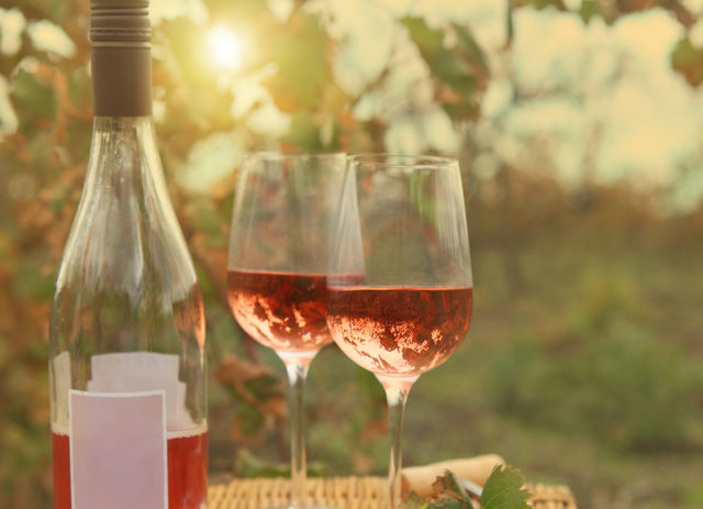 Розовое десертное вино