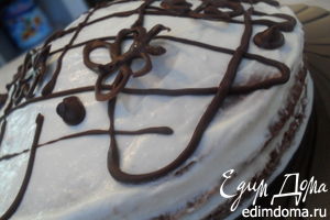 Торт  "Шоколадно-кофейный"