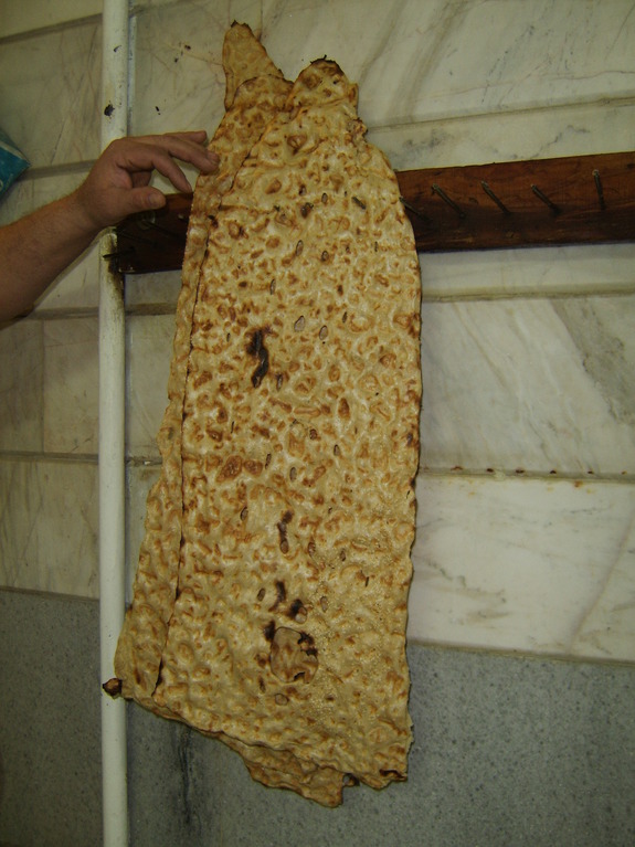 Путешествие по иранским хлебопекарням