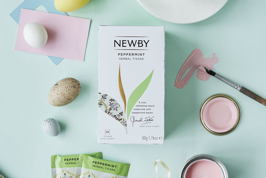 Newby Teas перевыпустила коллекцию пакетированного чая в обновленном дизайне