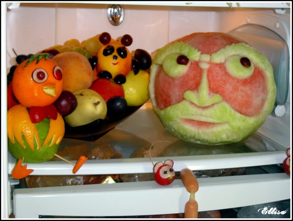Карвинг -художественная  резка по овощам и фруктам 