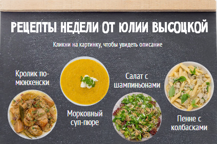 ШЕФМАРКЕТ. НОВОЕ МЕНЮ!