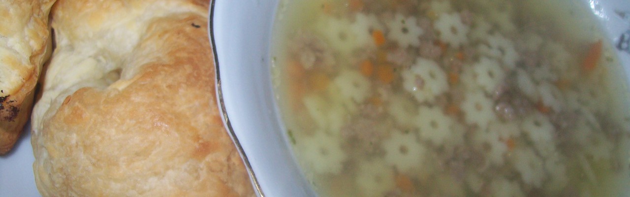 Суп из говядины с картошкой