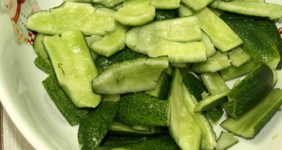 Рецепт битых огурцов от ивлева