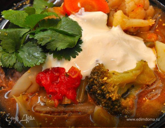 Домашняя похлебка с мясом (Pottage, Eintopf, Stew), пошаговый рецепт на ...