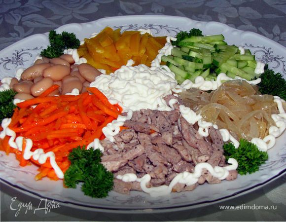Салат Кучками Рецепт С Фото Очень