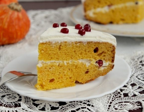 Медовый тыквенный пирог — Пошаговый рецепт приготовления с фото 2025 ...