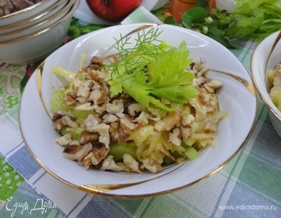 Салат 'Острый' - пошаговый рецепт с фото. Автор рецепта Галина Никитина Салаты П