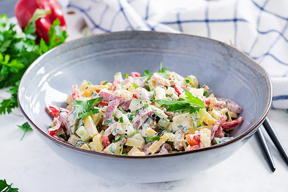 Рецепты салатов простые и вкусные: рецепта с фото и калорийностью пошагово | Меню недели