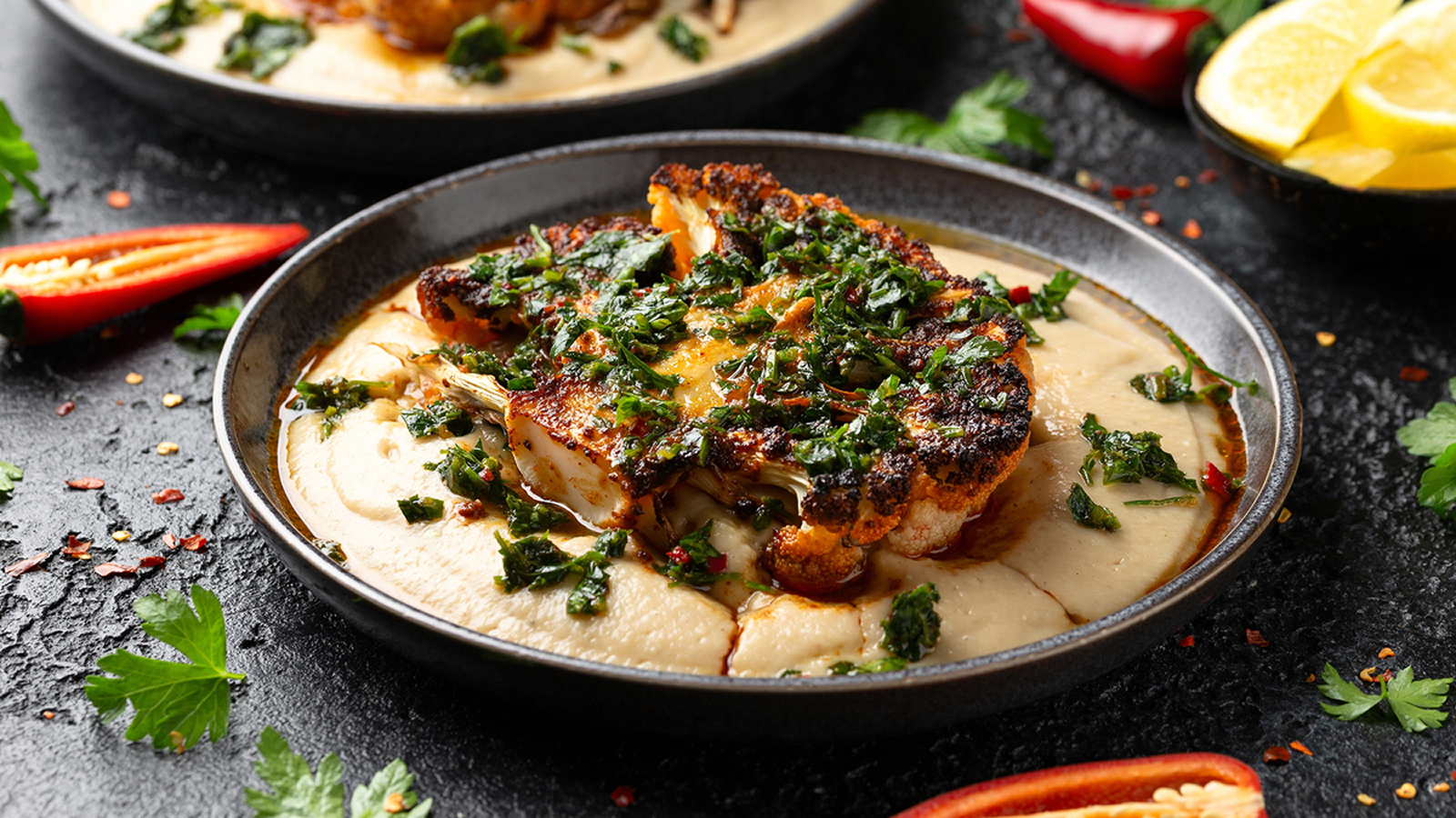 Стейк из капусты, пхали, ржаные вареники и банановый суп — постные рецепты от шеф-поваров